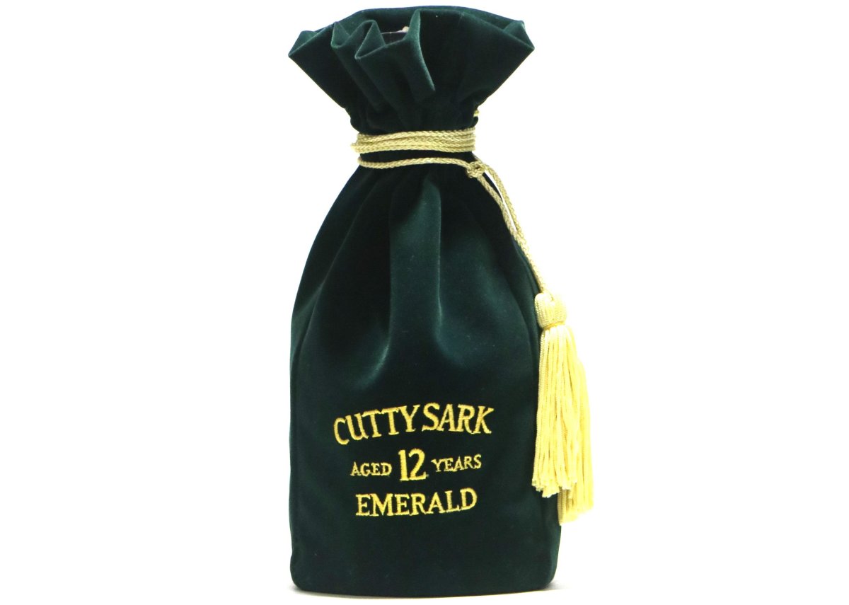 画像1: [古酒] カティサーク 12年 エメラルド 正規品 袋付き 40度 700ml (1)