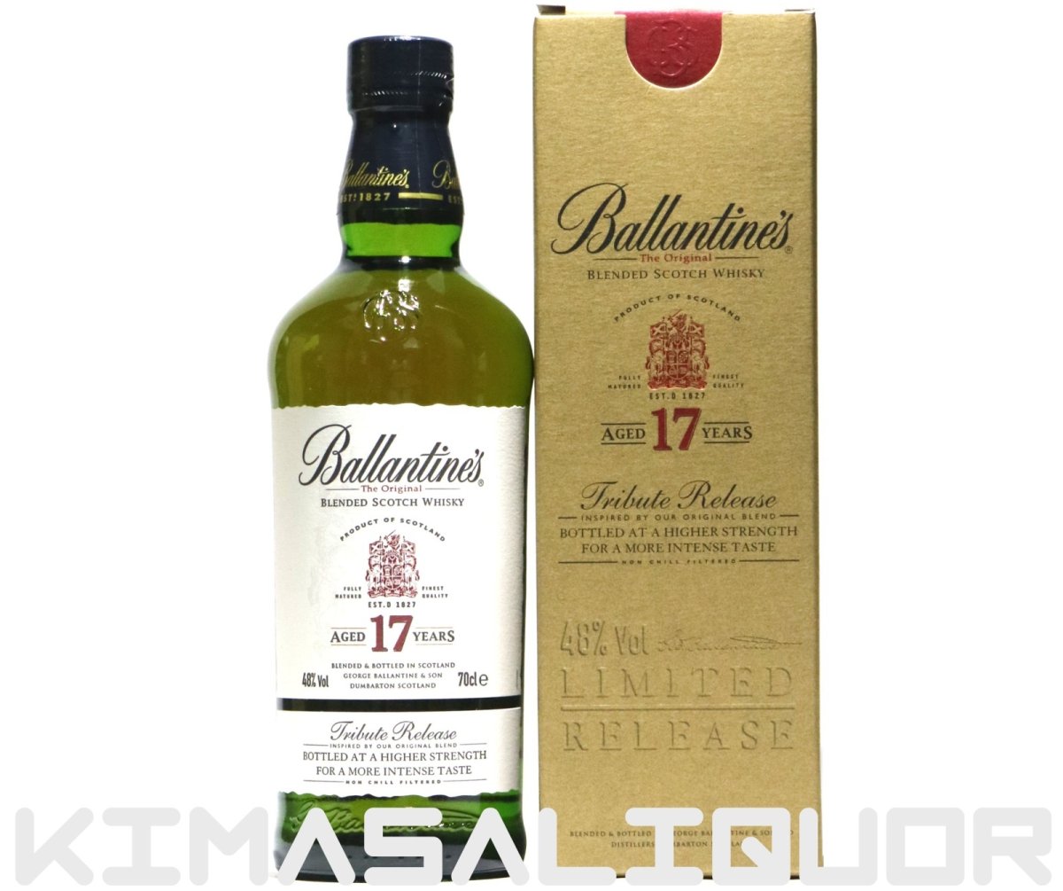 画像1: バランタイン 17年 トリビュートリリース 正規品 箱付き 48度 700ml (1)