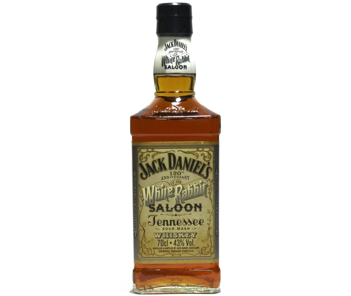 画像1: ジャックダニエル ホワイトラビット 並行品 43度 700ml ※ラベルにダメージがあります (1)