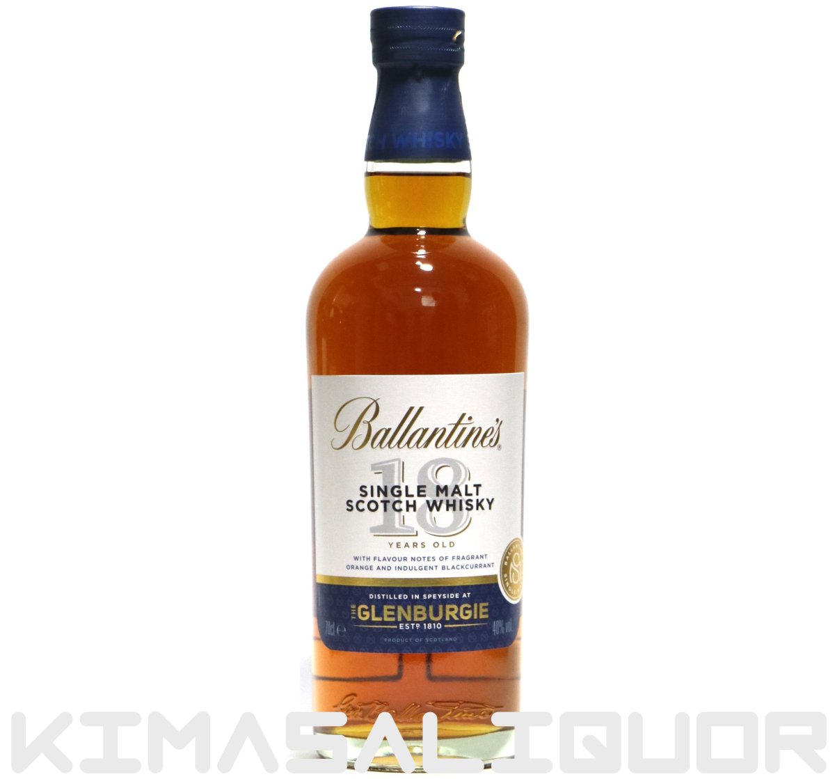 画像1: バランタイン グレンバーギー 18年 シングルモルト スコッチウイスキー 正規品 箱ナシ 40度 700ml (1)