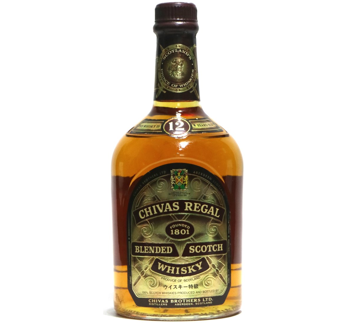 画像1: [古酒] シーバスリーガル 12年 特級表示 正規品 43度 750ml (1)