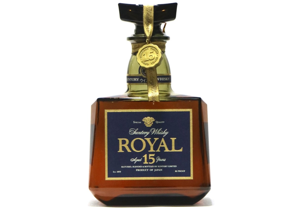 画像1: [古酒] サントリーウイスキー ローヤル 15年 プレミアム 43度 700ml (1)