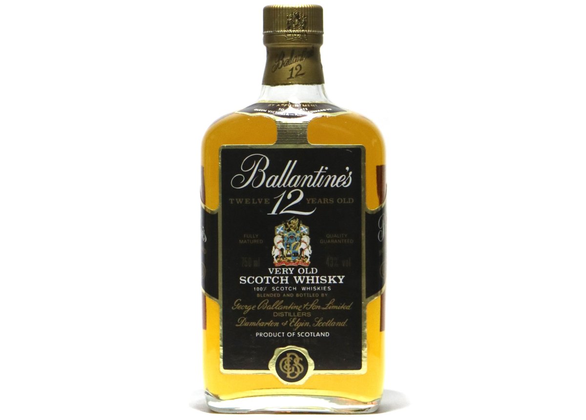 画像1: [古酒] バランタイン 12年 特級表示 正規品 箱付き 43度 750ml (1)