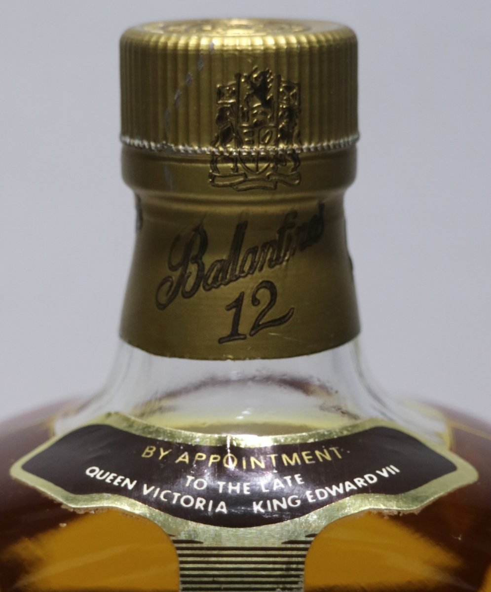 画像4: [古酒] バランタイン 12年 特級表示 正規品 箱付き 43度 750ml (4)
