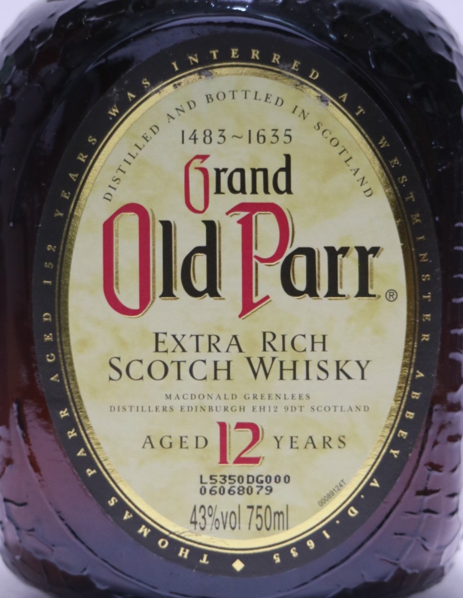 画像2: オールドパー 12年 正規品 旧ラベル 43度 750ml (2)