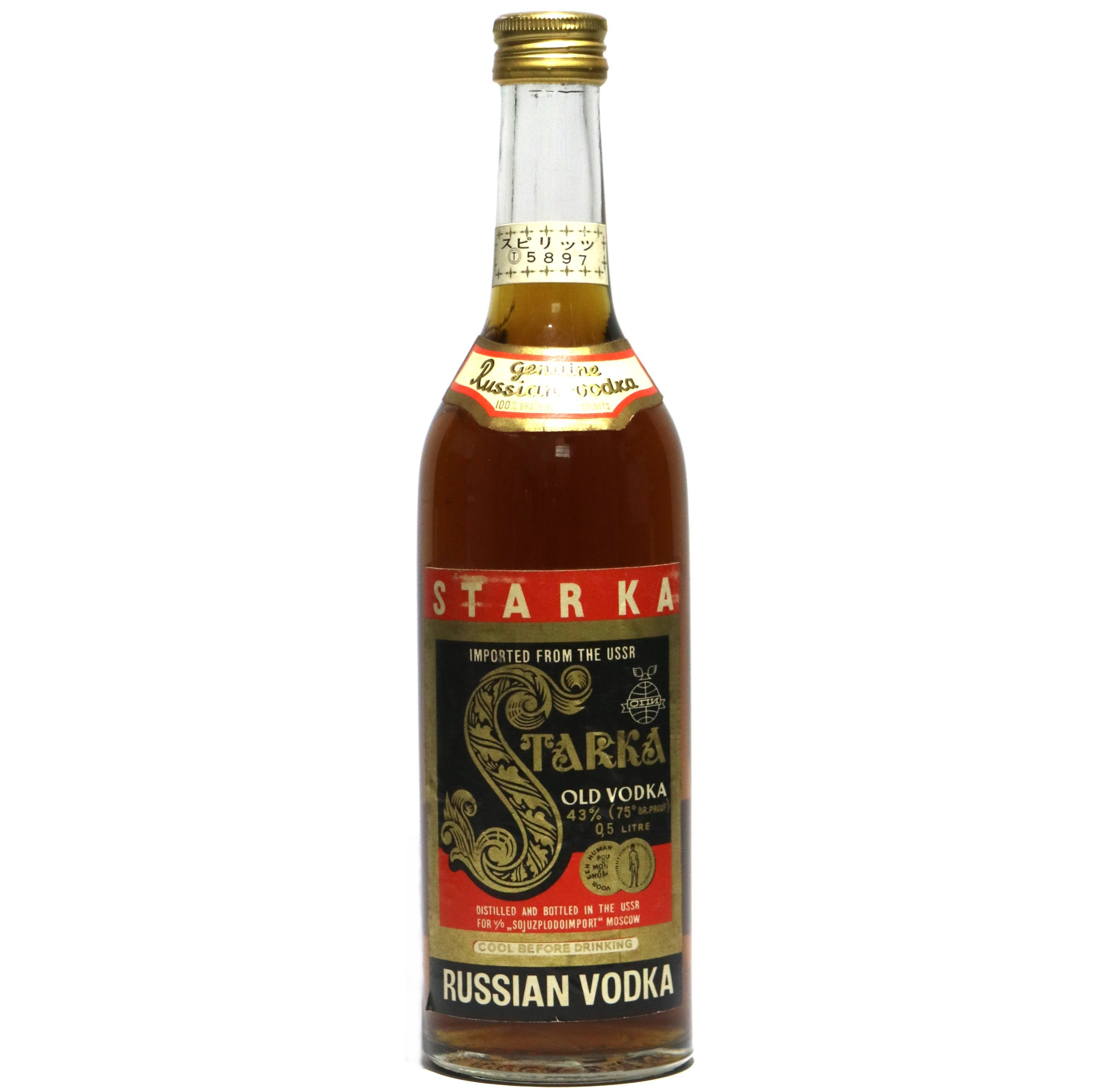 飲料・酒 オールドウォッカ スタルカ スピリッツ